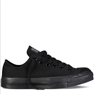 ALL BLACK converse !